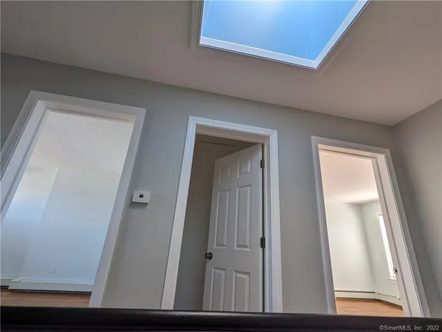 a view of front door