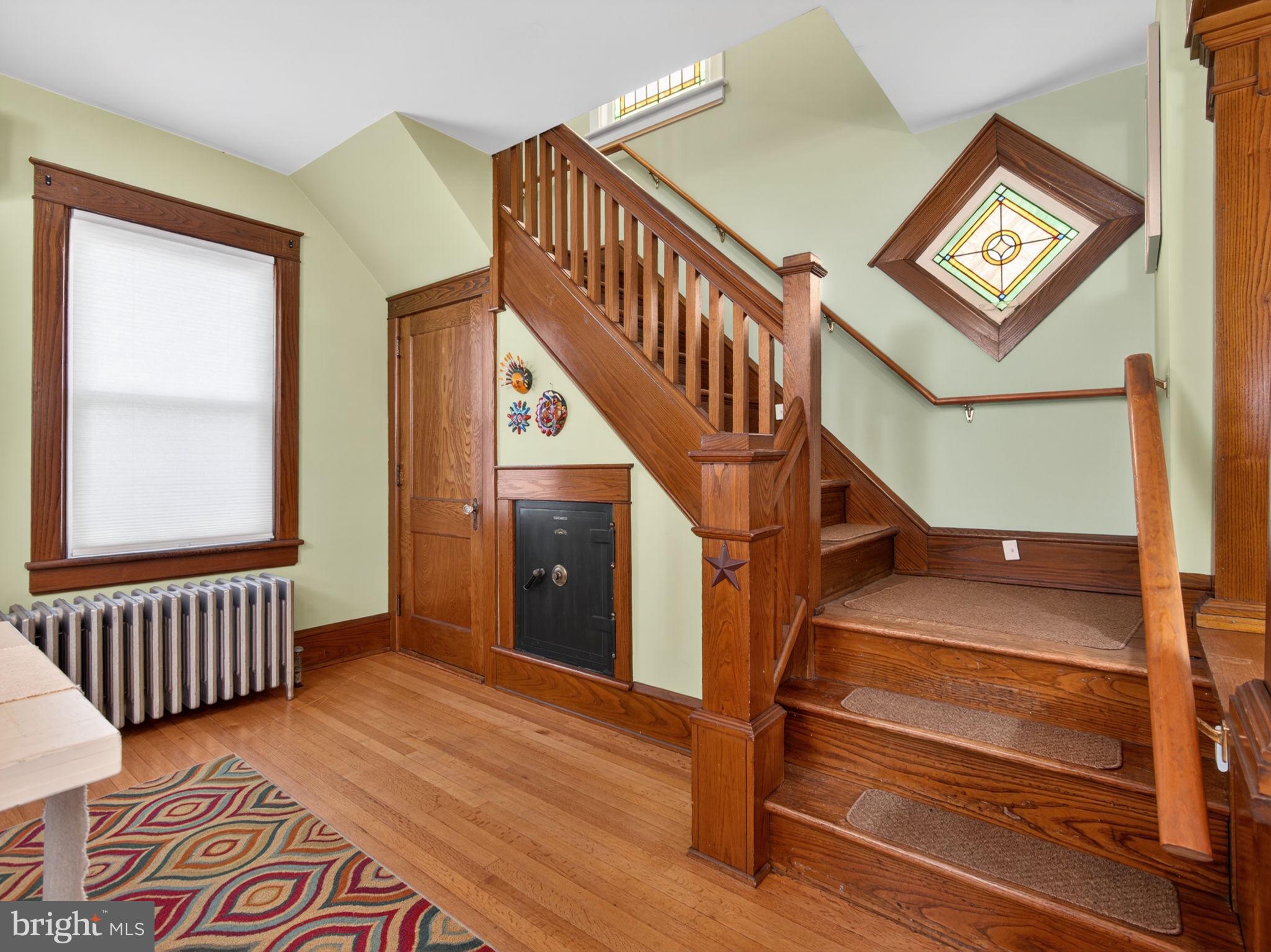 6220 Bake Oven Road Germansville, PA 18053 - Photo 22 of 59 a view of entryway with wooden floor and stairs