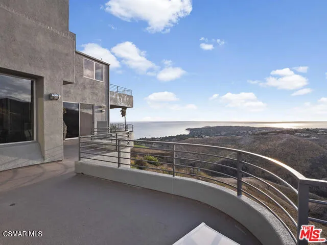 a view of outdoor space with seating