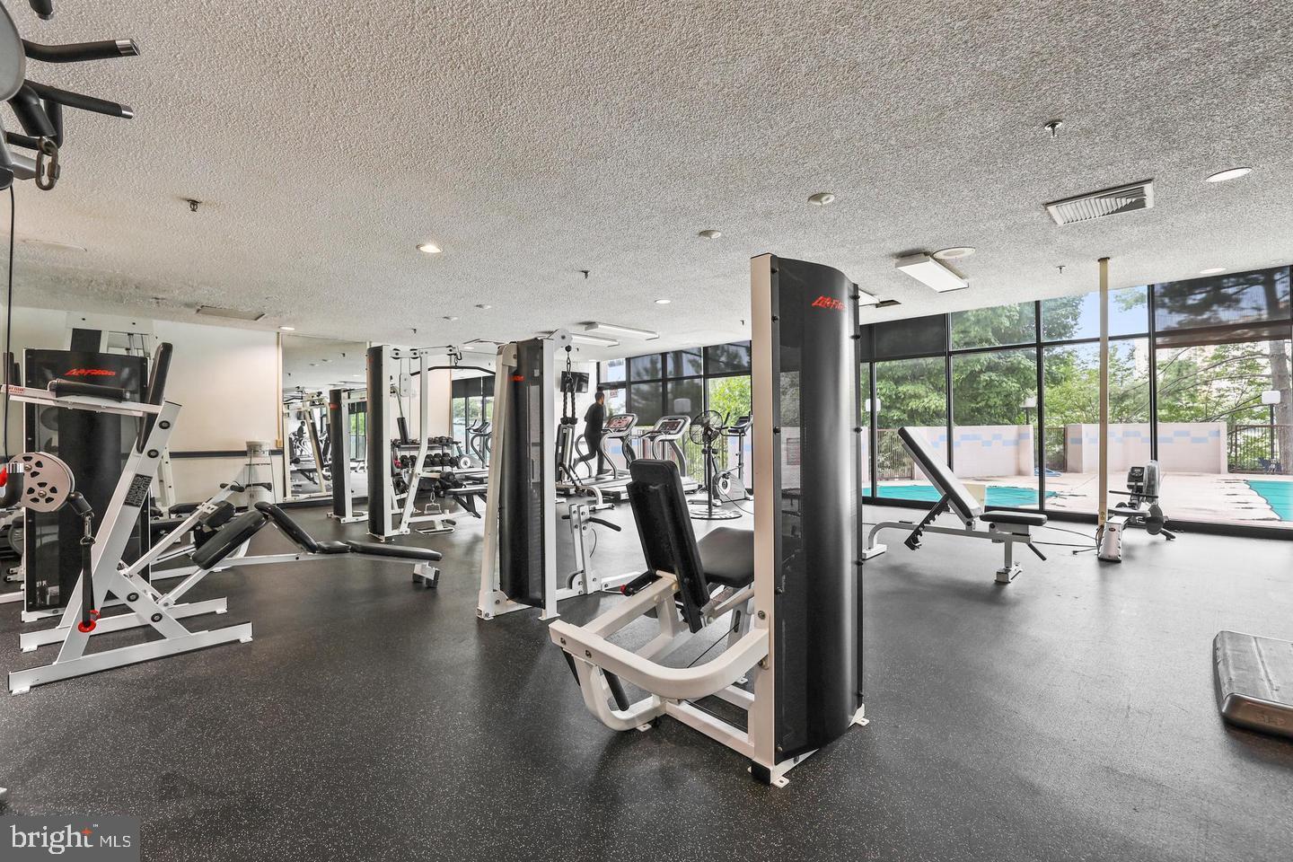 5911 Edsall Road, Unit 911 Alexandria, VA 22304 - Photo 28 of 31 Huge Onsite Gym