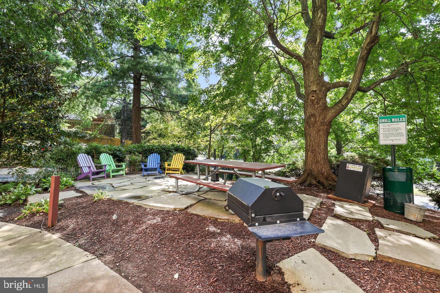 5911 Edsall Road, Unit 911 Alexandria, VA 22304 - Photo 29 of 31 Lovely picnic/barbeque area