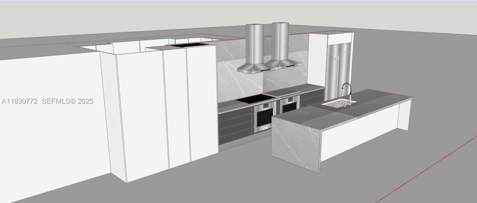 500 Alton Road, Unit 4401 Miami Beach, FL 33139 - Photo 33 of 34 a kitchen that has a lot of cabinets in it