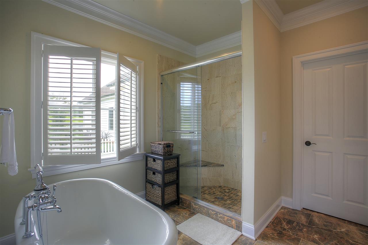3437 Keswick Road Keswick, VA 22947 - Photo 11 of 19 a spacious bathroom with a bathtub and shower
