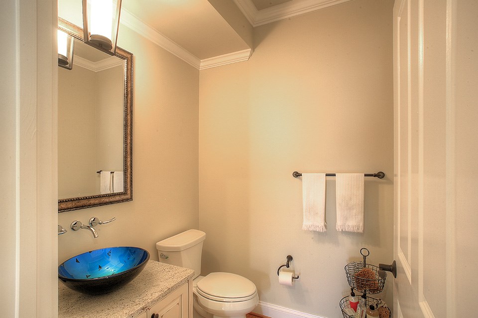 3437 Keswick Road Keswick, VA 22947 - Photo 16 of 19 a bathroom with a toilet and a sink