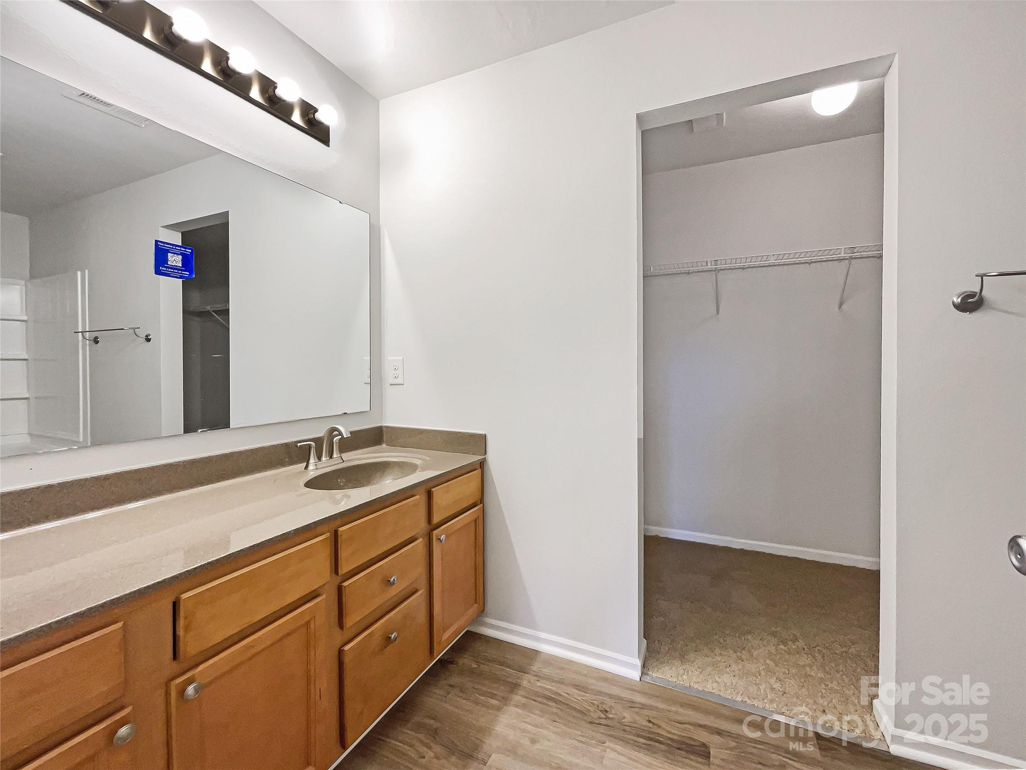 117 Hunter Park Drive York, SC 29745 - Photo 7 of 21 a bathroom with a granite countertop sink and a mirror