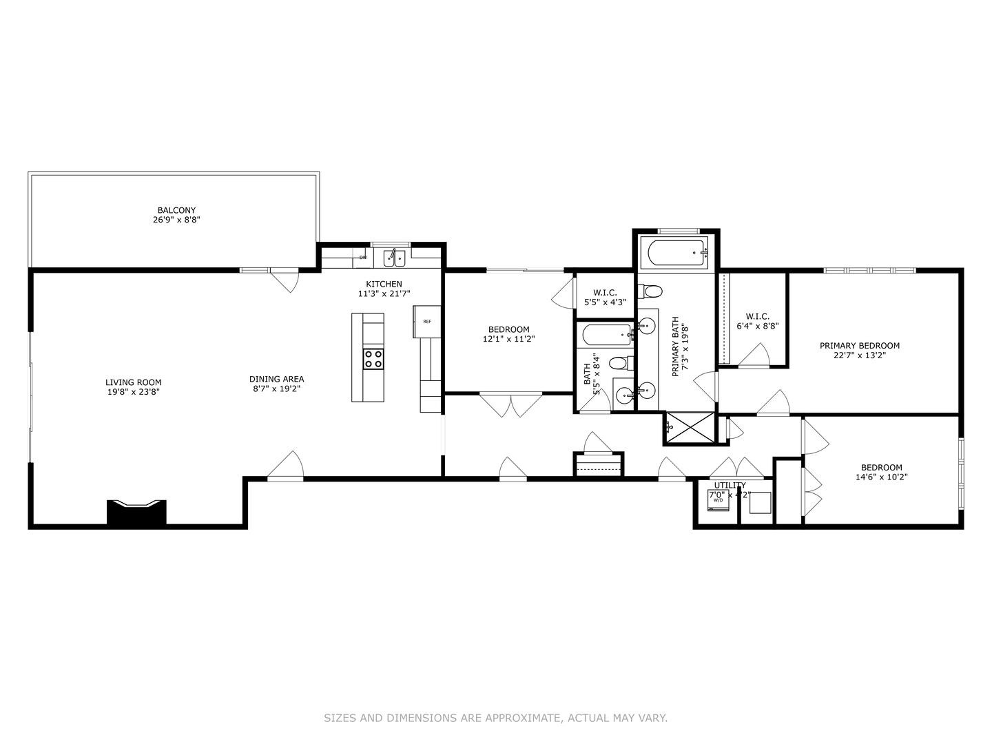 802 West Wolfram Street, Unit 3S Chicago, IL 60657 - Photo 18 of 18 a picture of a floor plan