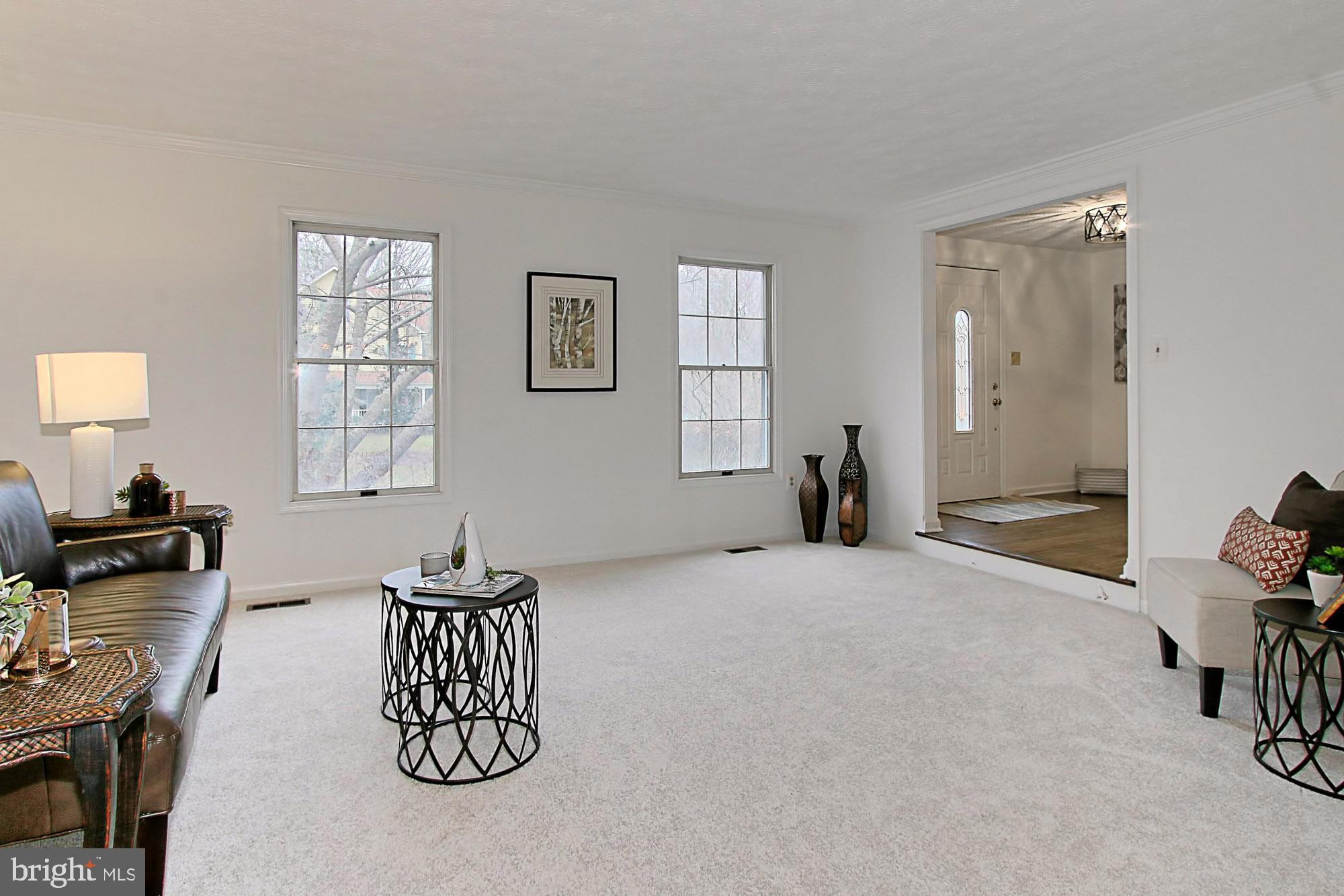 2211 Quartermaster Lane Reston, VA 20191 - Photo 20 of 49 Light-Filled Living Room