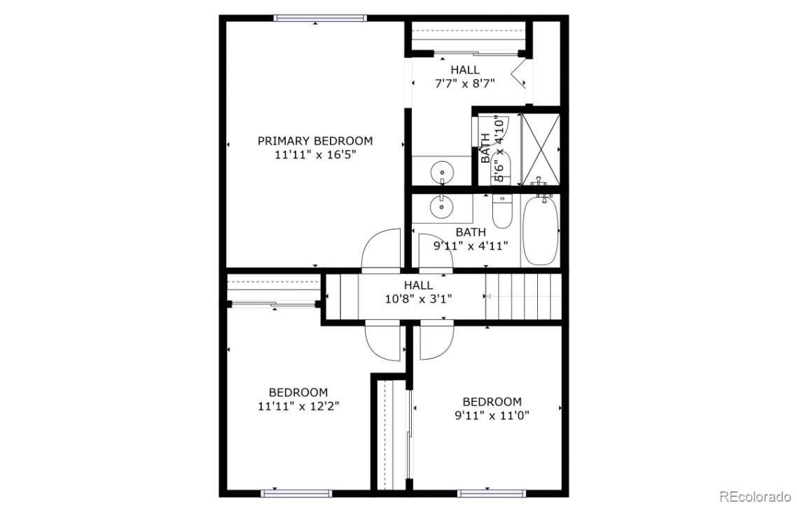 955 Northridge Road Highlands Ranch, CO 80126 - Photo 35 of 37 a picture of a floor plan