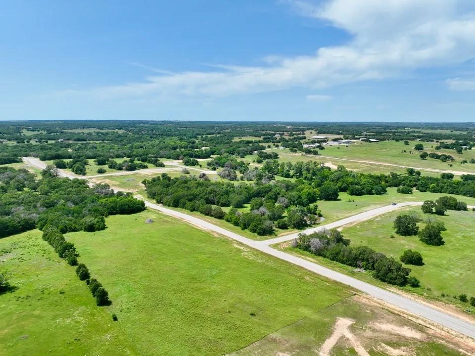 Lot 65 Kilkenny Road Poolville, TX 76487 - Photo 4 of 9 Aerial view with a rural view