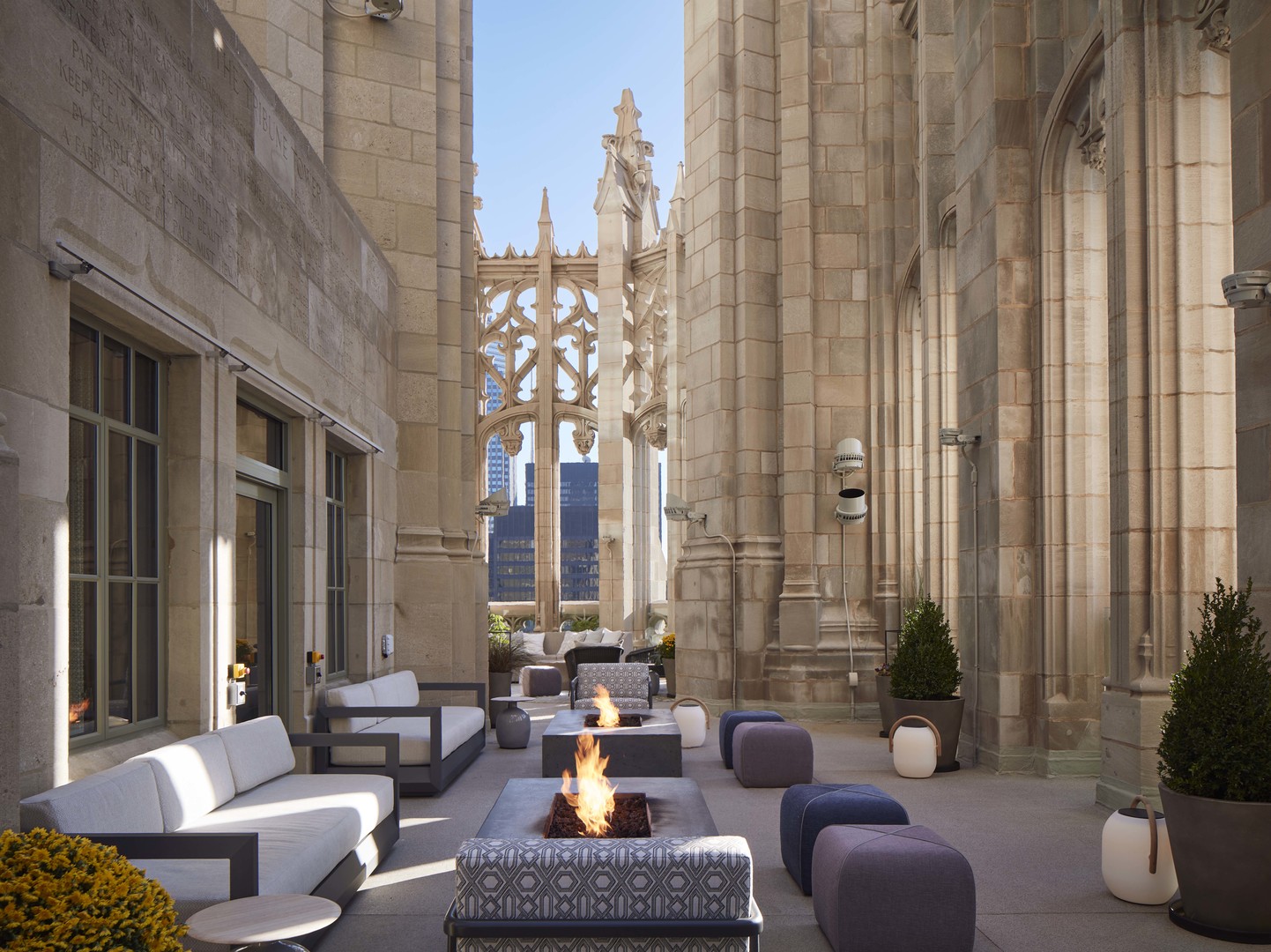 435 North Michigan Avenue, Unit 2103 Chicago, IL 60611 - Photo 35 of 41 a building outdoor space with patio furniture