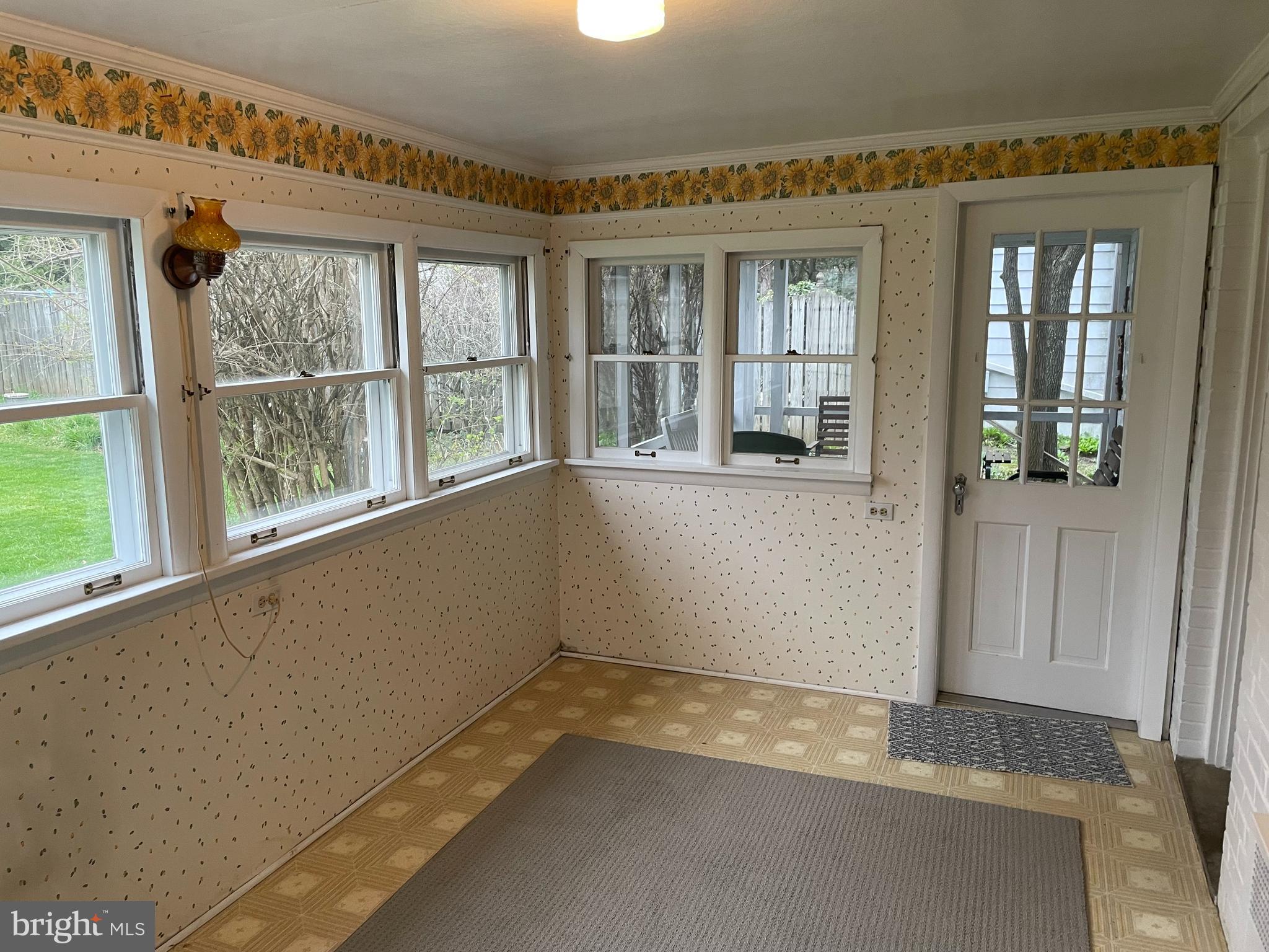 1702 Kent Road Camp Hill, PA 17011 - Photo 19 of 25 HEATED SUN ROOM WITH VIEW OF DOOR INTO PORCH