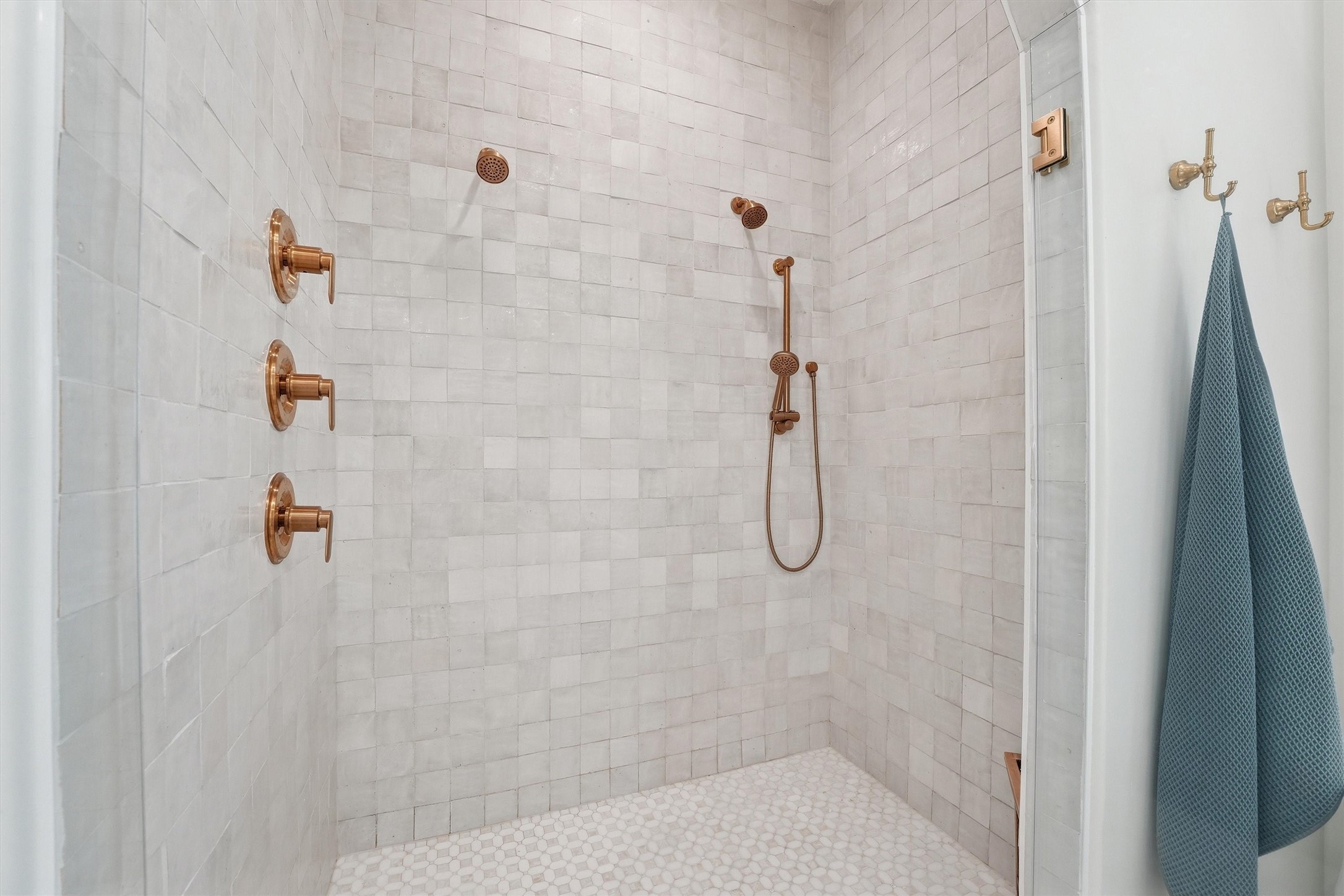 23210 Willowcreek Stables Road Spring, TX 77389 - Photo 16 of 45 Resort-style en suite shower designed for comfort and relaxation.