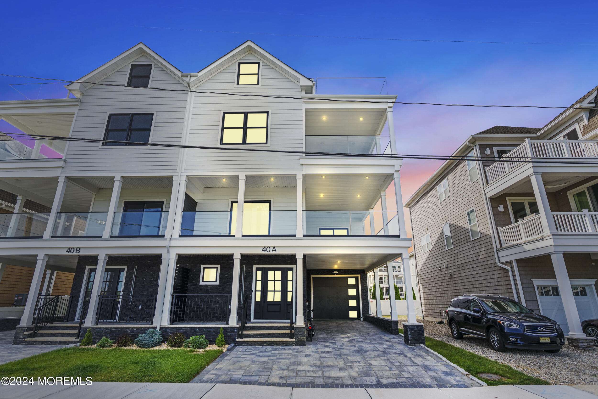 40 Seaview Avenue, Unit A Long Branch, NJ 07740 - Photo 2 of 62 a view of a brick building with many windows