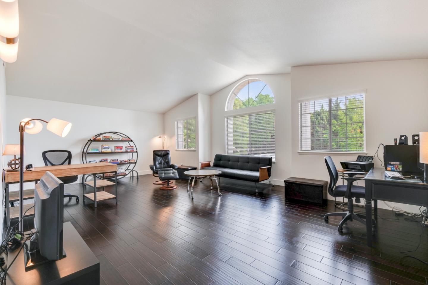 2257 Glenview Drive Milpitas, CA 95035 - Photo 23 of 28 a living room with furniture and a wooden floor