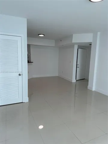 an empty room with window