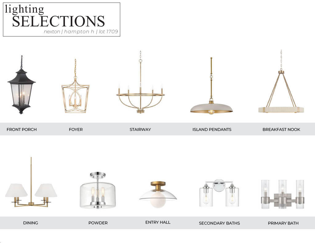 414 Wood Lilly Loop Summerville, SC 29486 - Photo 8 of 9 Lighting Selections