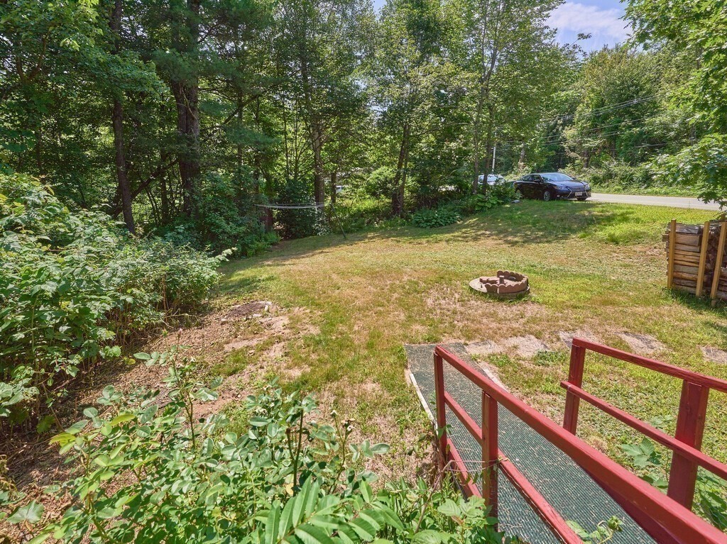 189 Maple Avenue Rutland, MA 01543 - Photo 23 of 27 a view of a garden from a balcony