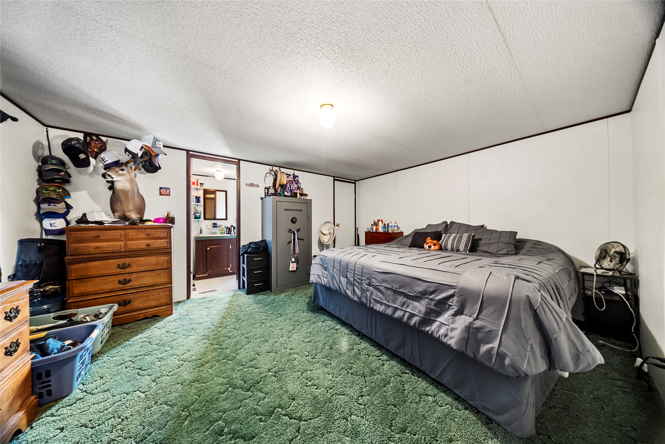 5101 County Road 463 Elgin, TX 78621 - Photo 30 of 38 a bedroom with a bed and a walk in closet