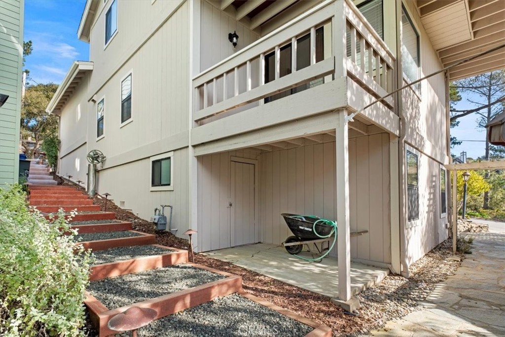 498 Croyden Lane Cambria, CA 93428 - Photo 16 of 68 a view of a house with a outdoor space