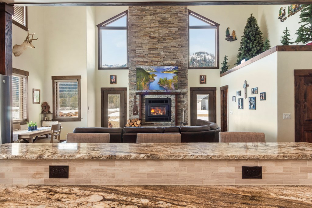 1884 Little Pine Road Donnelly, ID 83615 - Photo 41 of 41 Open Floor Plan with Windows