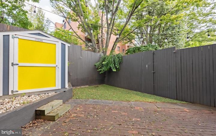 2317 37th Street Northwest Washington, DC 20007 - Photo 52 of 54 Charming backyard retreat with storage.