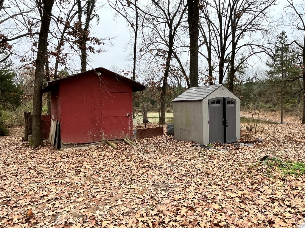 840 Miller Road Ola, AR 72853 - Photo 20 of 23 View of shed