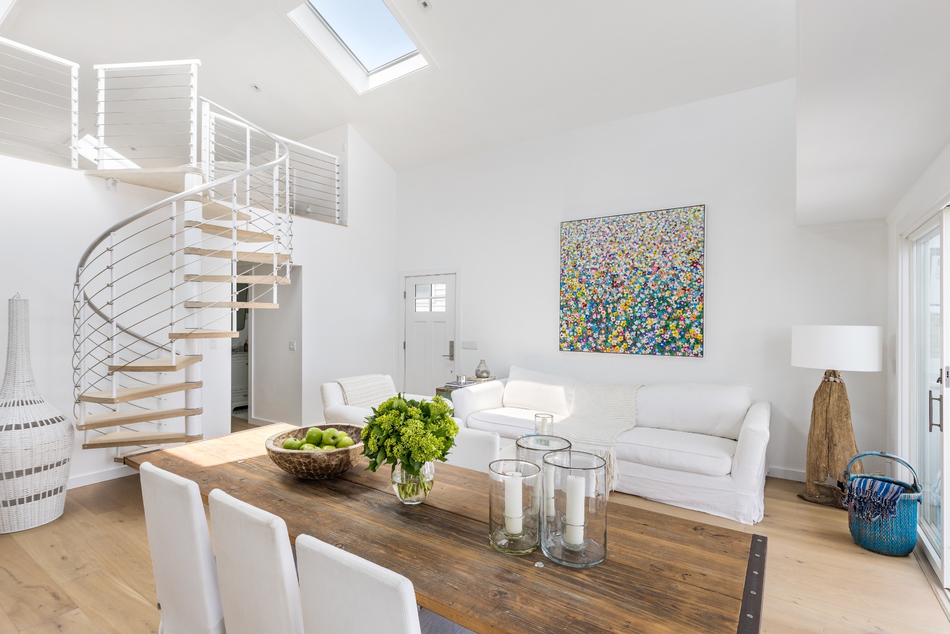 35 Hampton Road Sag Harbor, NY 11963 - Photo 12 of 27 a living room with furniture and wooden floor