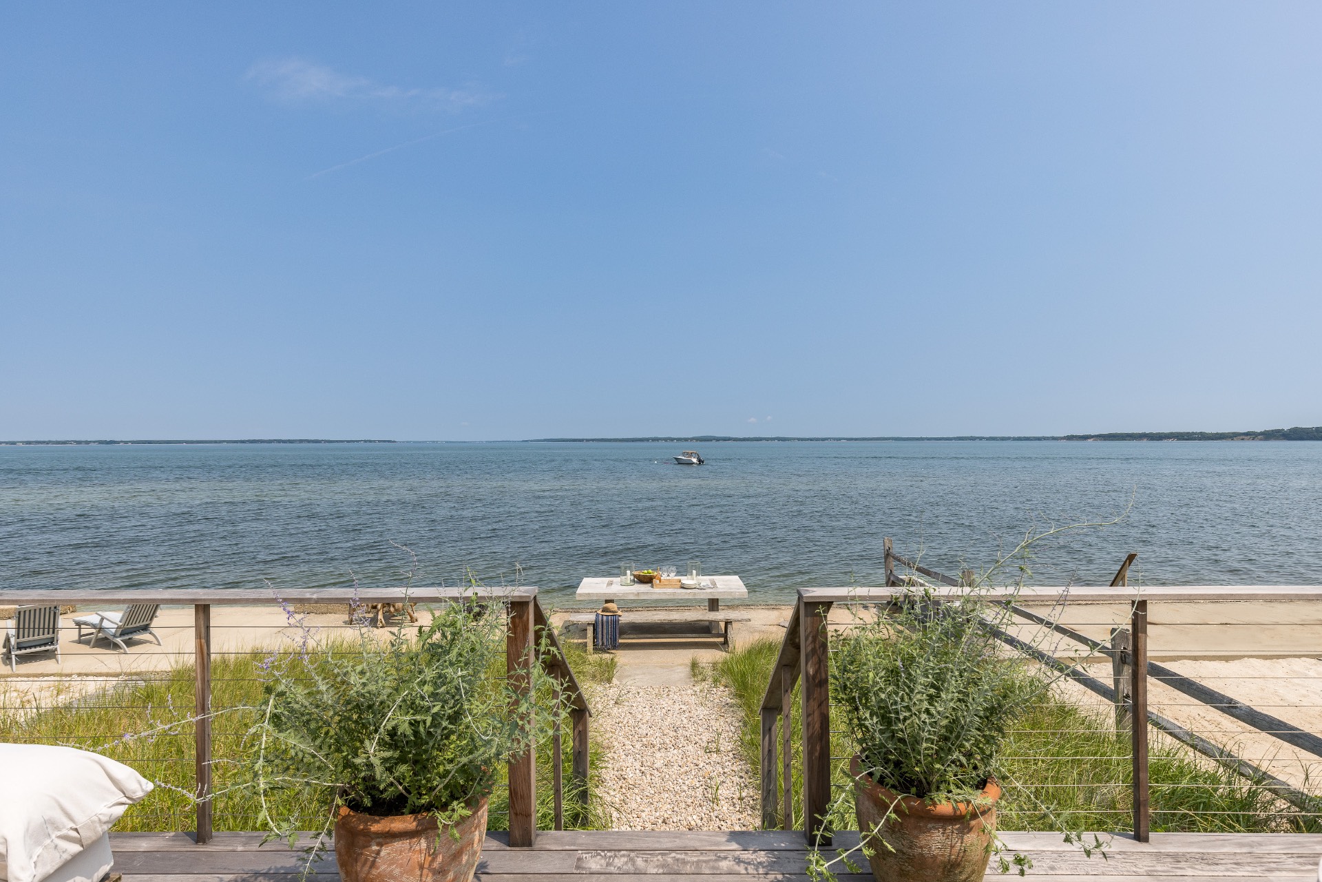 35 Hampton Road Sag Harbor, NY 11963 - Photo 5 of 27 a view of a terrace with skyline