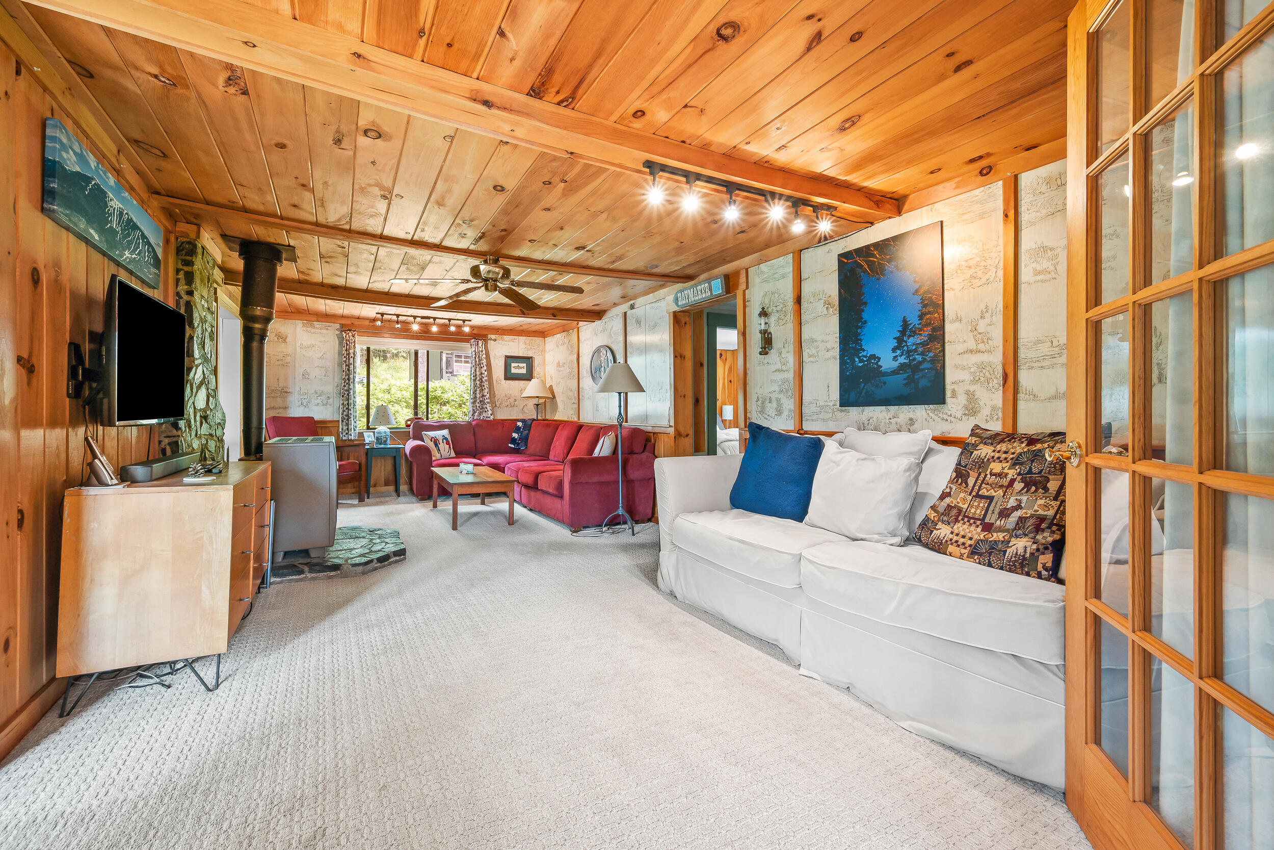 2 Lynn Way Rangeley, ME 04970 - Photo 20 of 39 Living Room into Sunroom