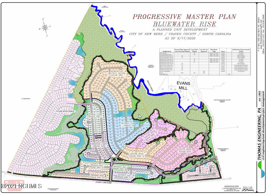 2014 Snapper Street New Bern, NC 28562 - Photo 3 of 3 Bluewater Rise Full Master Plan All Sect