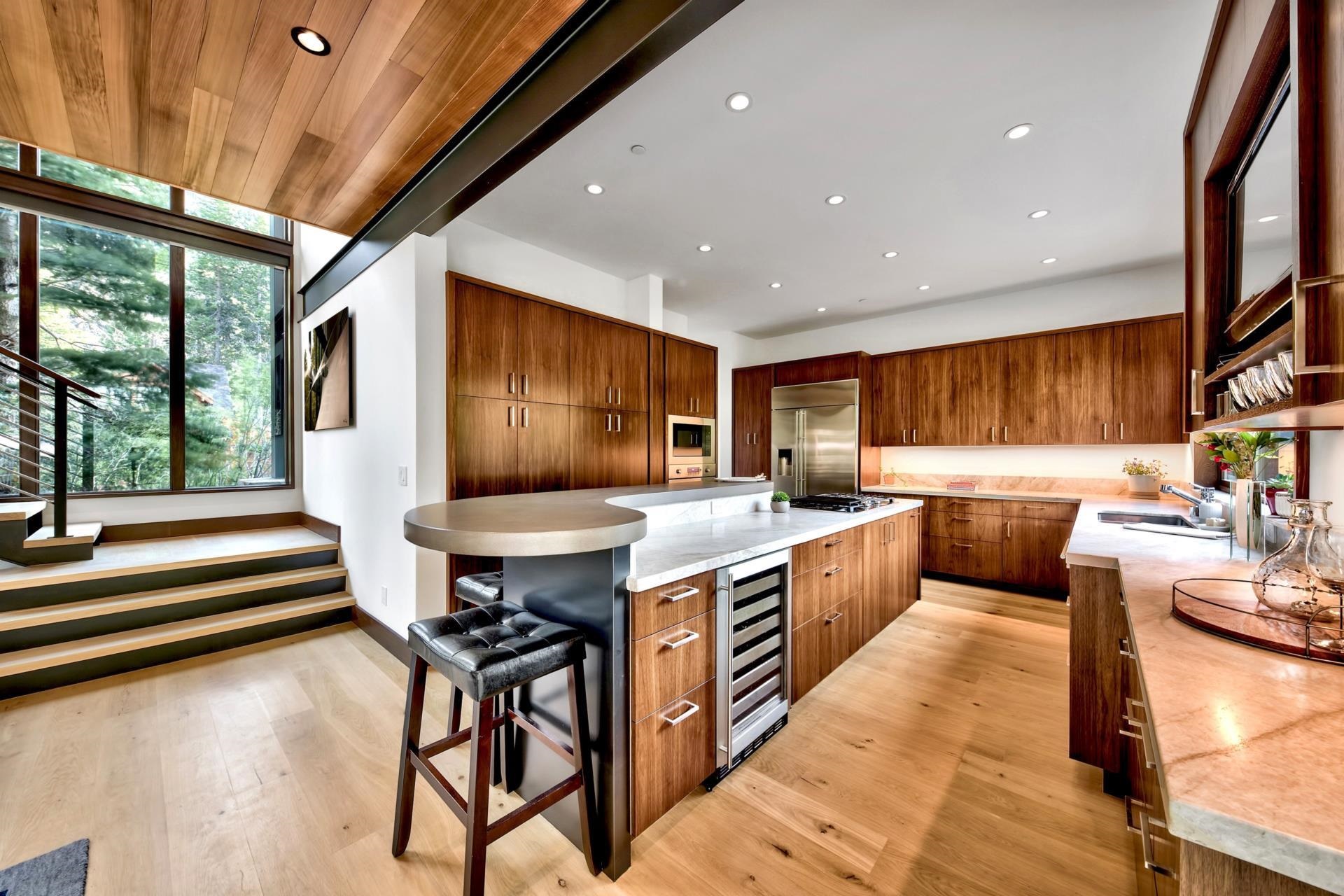 16150 Pine Street Truckee, CA 96161 - Photo 8 of 21 a kitchen with a stove and a refrigerator