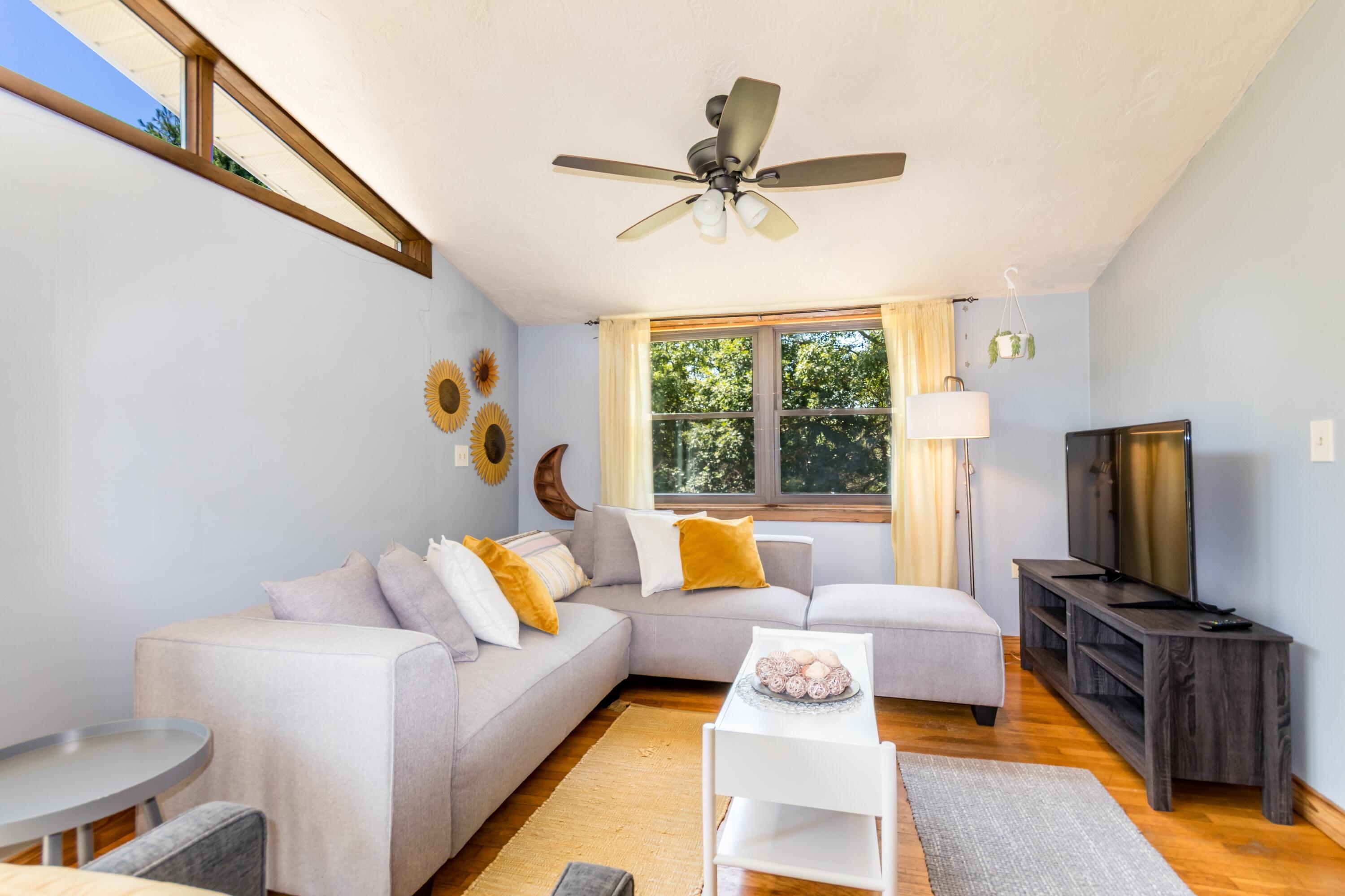 32 North Carver Road West Wareham, MA 02576 - Photo 6 of 42 a living room with furniture and a flat screen tv