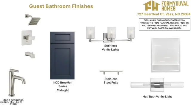 $395,000 | 727 Heartleaf Court, Vass, NC 28394