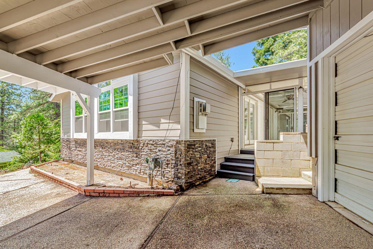 571 B Lane Applegate, CA 95703 - Photo 12 of 85 a front view of a house with entryway