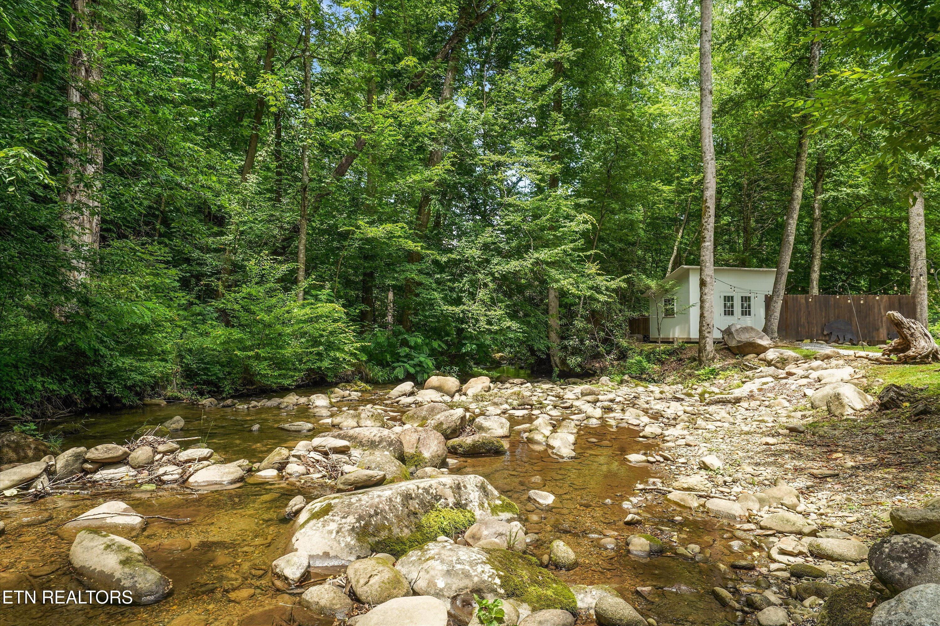 5236 Mathis Branch Road Gatlinburg, TN 37738 - Photo 44 of 51 Creek at Back of Property