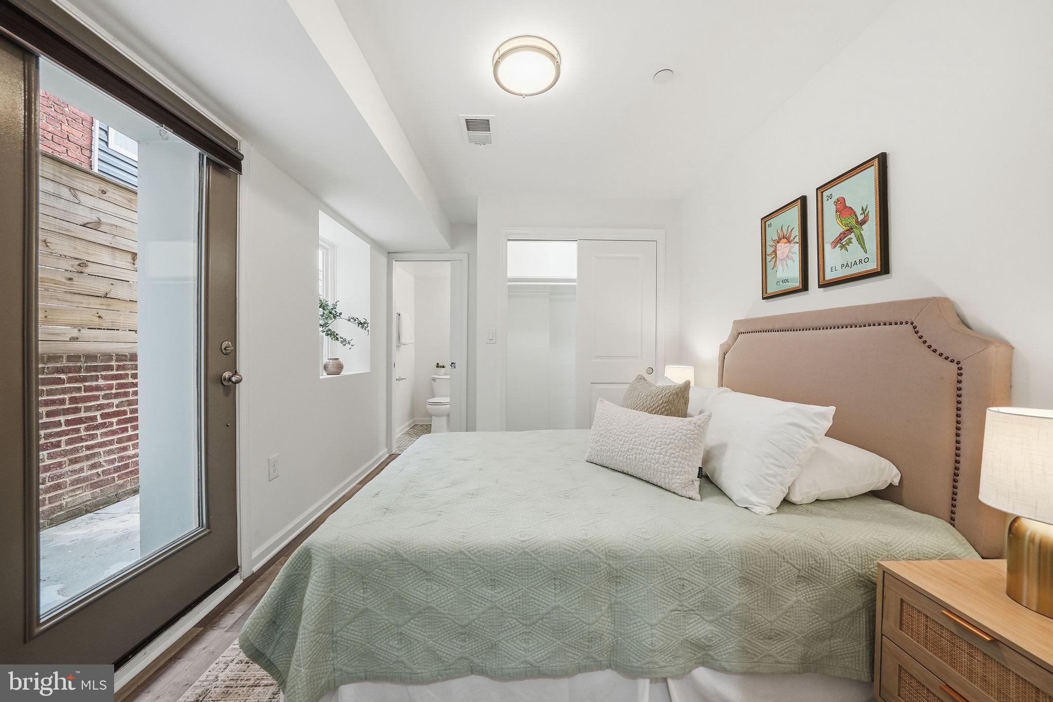 2121 4th Street Northeast, Unit 1 Washington, DC 20002 - Photo 20 of 34 Bright and airy bedroom retreat.