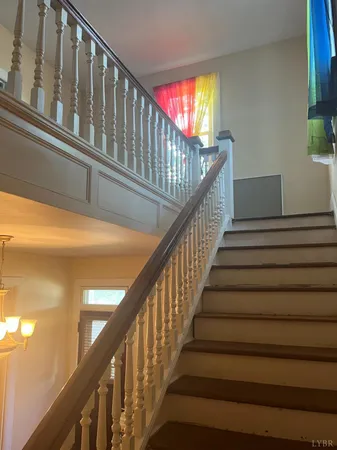 a view of entryway with stairs