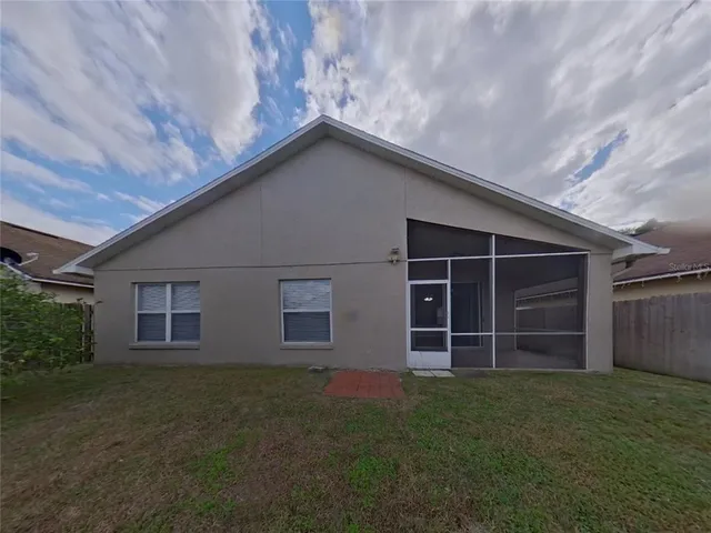 a house with a outdoor space