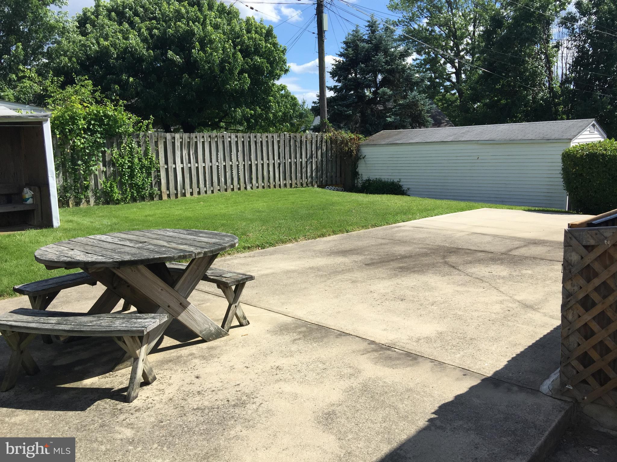 1807 Hanford Road Baltimore, MD 21237 - Photo 22 of 22 a view of a backyard with wooden fence