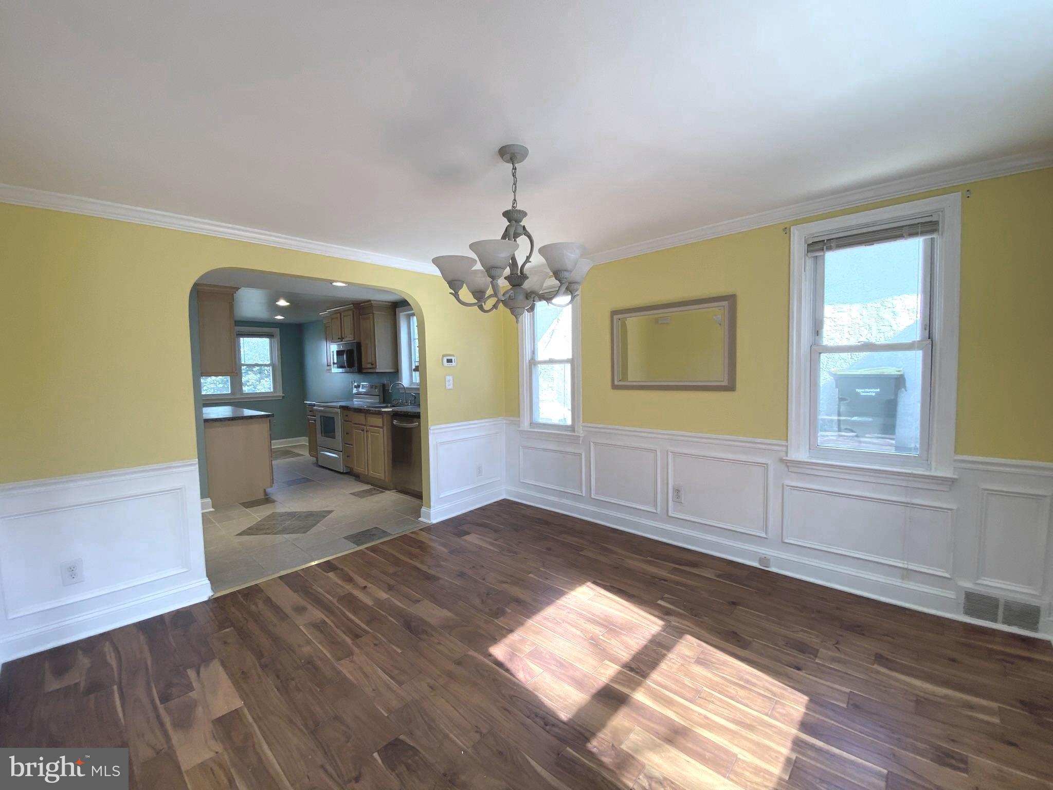 19 Woodhill Road Willow Grove, PA 19090 - Photo 10 of 24 wooden floor in an empty room with a window