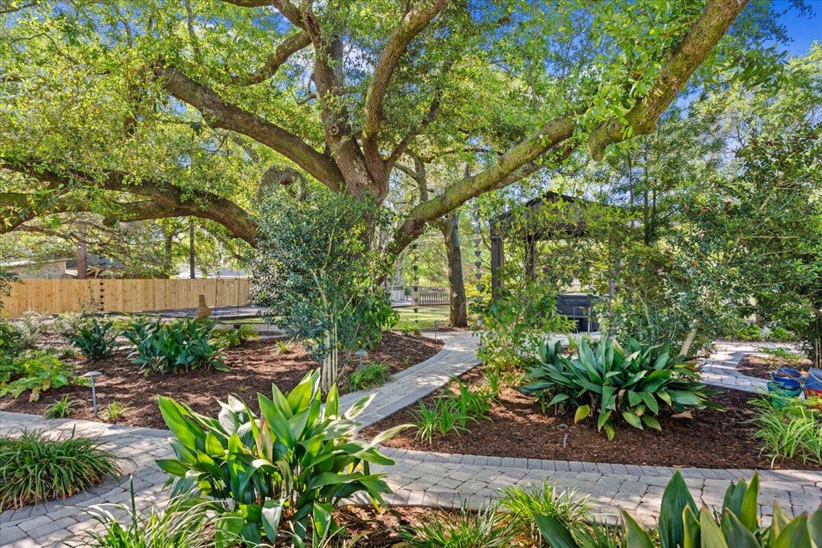 3574 Bob Tolbert Road Navarre, FL 32566 - Photo 56 of 67 a view of a garden with plants