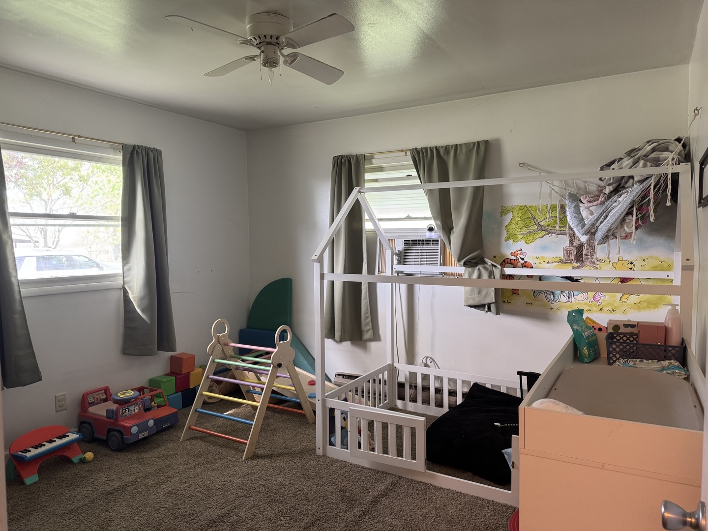 419 East Cleveland Street Cullom, IL 60929 - Photo 11 of 14 a bedroom with furniture and a window
