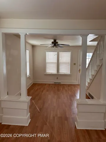 a view of an entryway