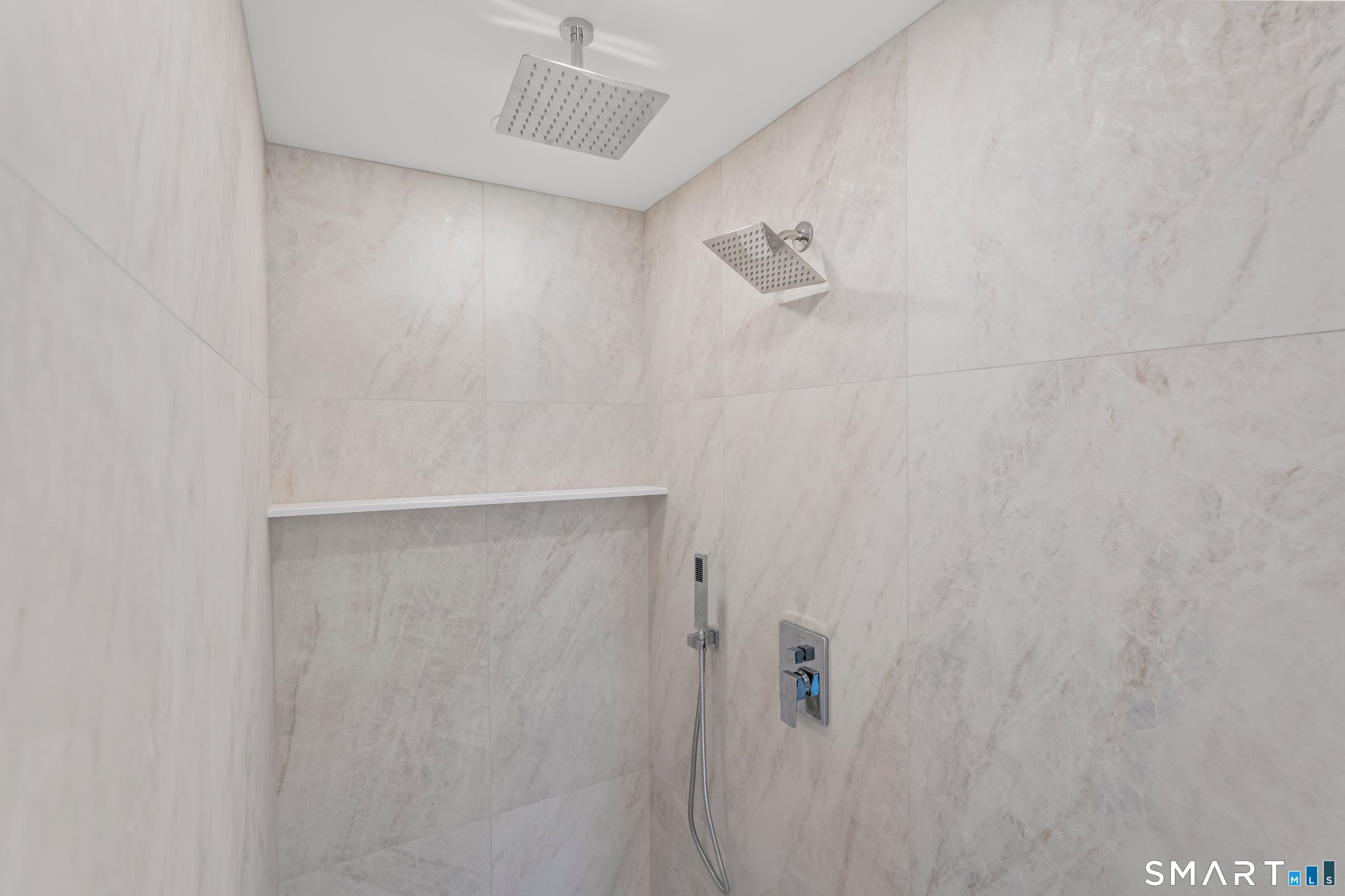 30 Country Road Fairfield, CT 06824 - Photo 23 of 33 Rain and duel shower system.