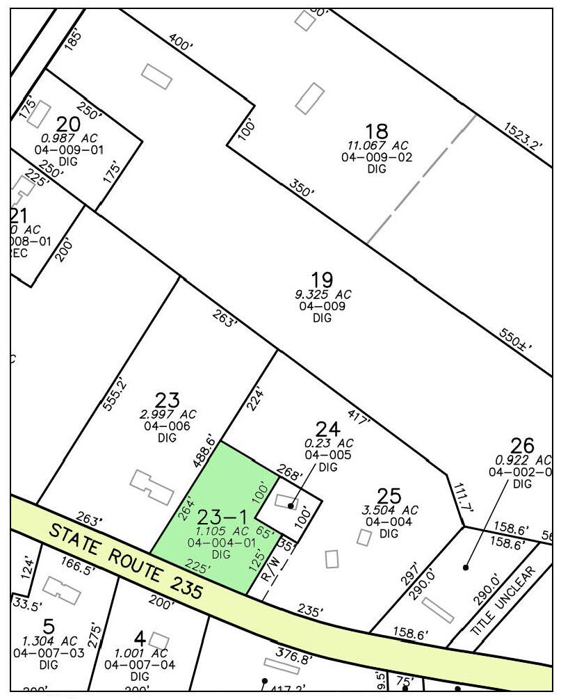 L23-1 Buzzell Hill Road Hope, ME 04847 - Photo 3 of 3 HOPE_MAP_03