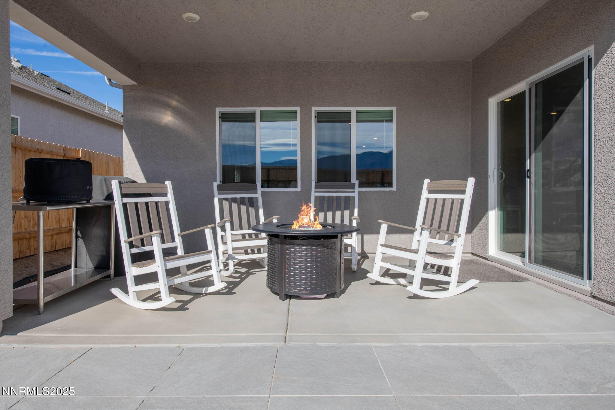707 Butte Crk Road Dayton, NV 89403 - Photo 49 of 50 a view of a chairs and table in the patio