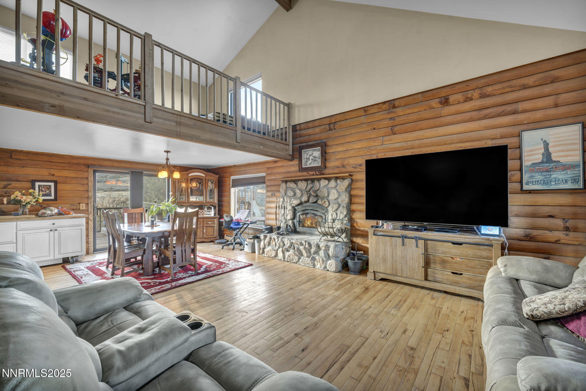 15034 North Red Rock Road Reno, NV 89508 - Photo 11 of 40 a living room with furniture and a flat screen tv