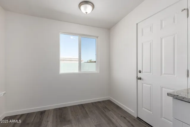 wooden floor in an empty room