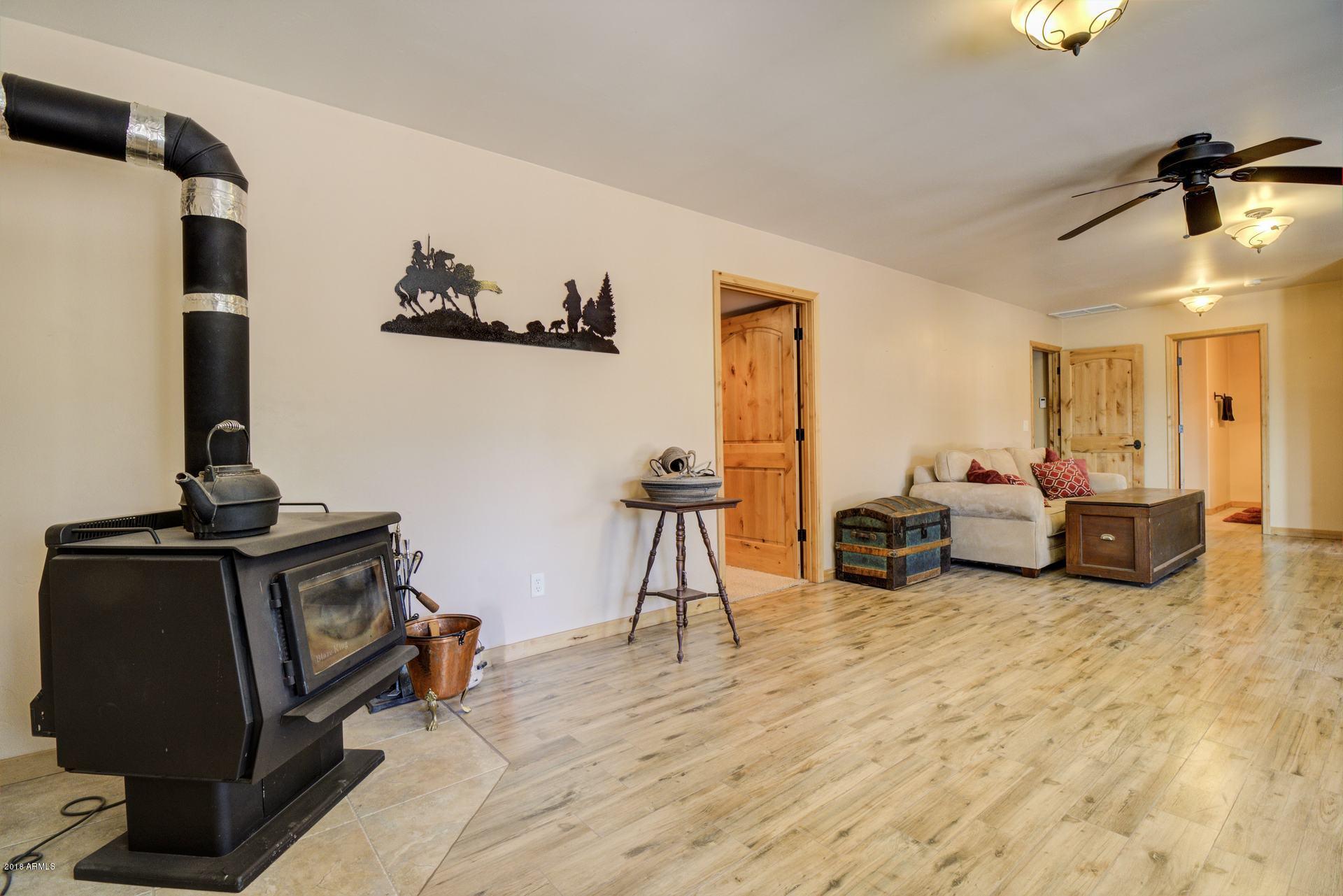 3760 Anvil Road Pine, AZ 85544 - Photo 16 of 24 Lower level family room