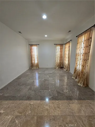 a view of a indoor garage